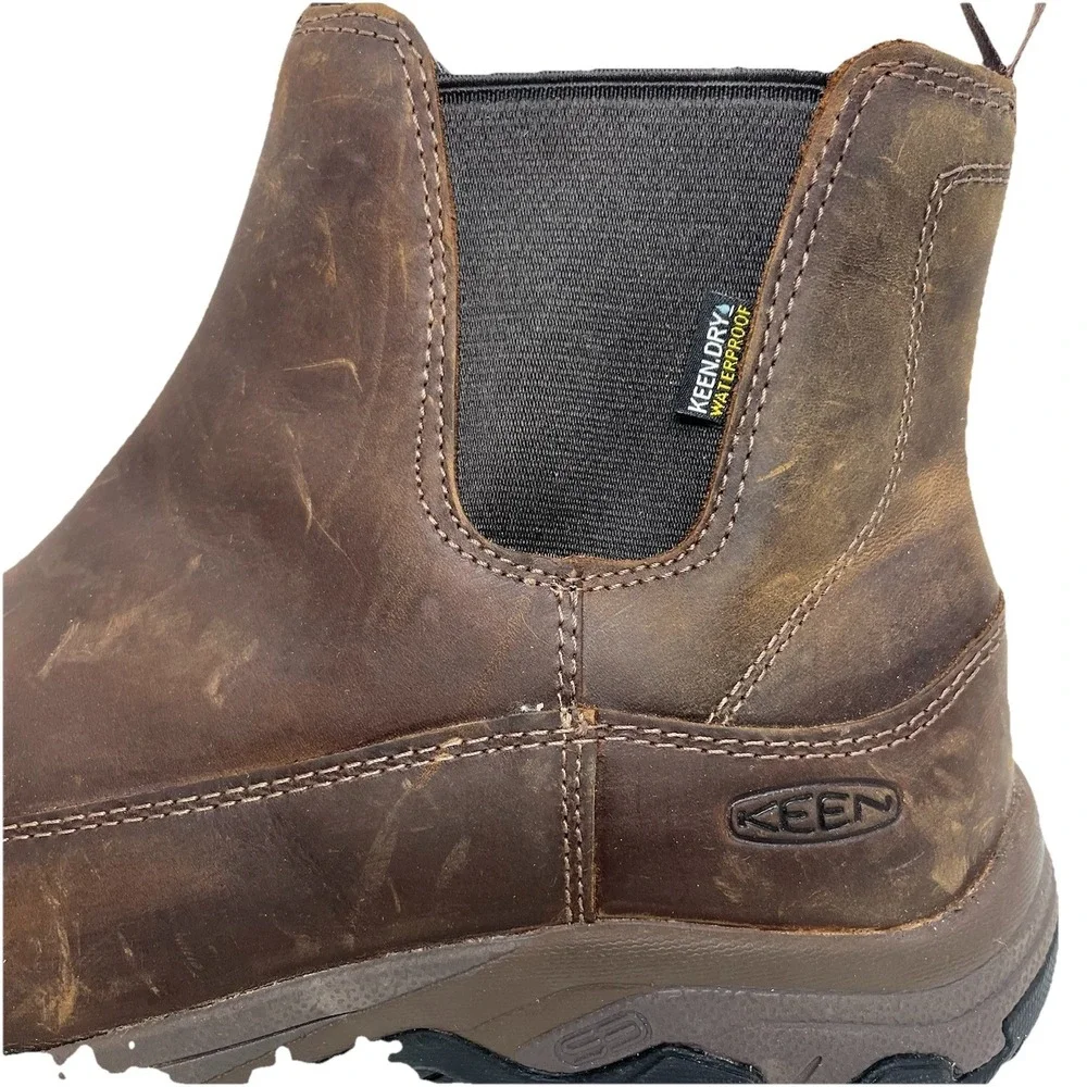 Keen Anchorage III Waterproof Boot Dark Earth Mulch Mens Sz 11.5 1017790 Outdoor